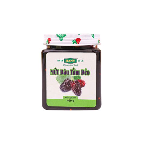 Mứt dâu tằm dẻo hủ 400g – Đặc Sản HANY ĐÀ LẠT