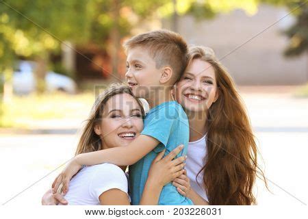 Lesbian Mothers Foster Image Photo Free Trial Bigstock