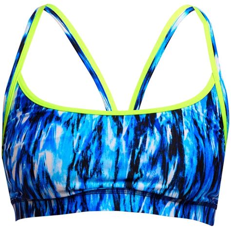 Funkita Sports Eco Bikini Top Women Wing Streak Bike