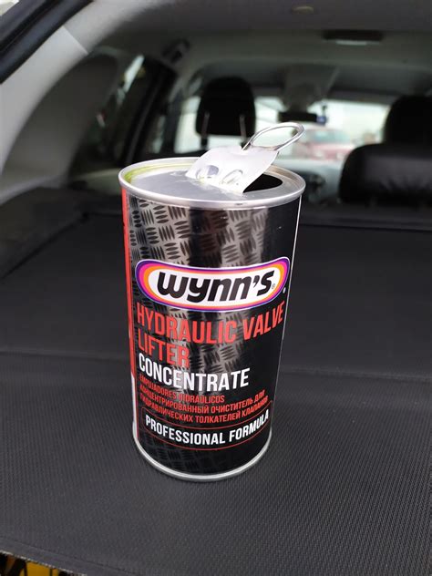 Эксплуатация Присадки WYNNS HYDRAULIC VALVE LIFTER CONCENTRATE ...