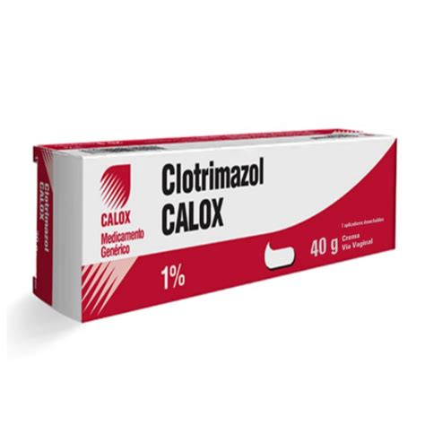 Clotrimazol 1 Crema Vaginal 7 Aplicadores X 40Gr Calox Farmadon