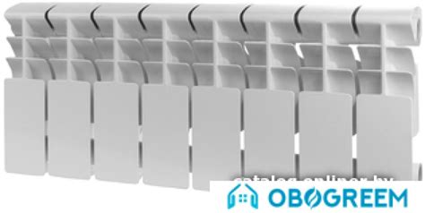 Купить Алюминиевый радиатор Rommer Plus 200 (6 секций) в магазине ...