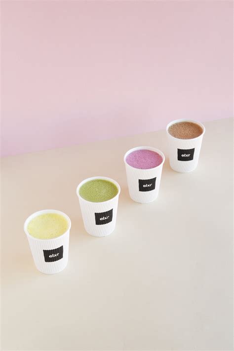 Elxr Juice Lab Is Excited To Share With You Their Long Awaited Hot Drinks Menu Now Available At