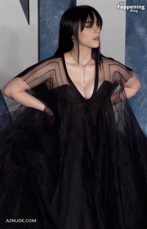 Billie Eilish Sexy Flaunts Her Hot Curves And Figure At The Vanity Fair Oscar Party In Beverly