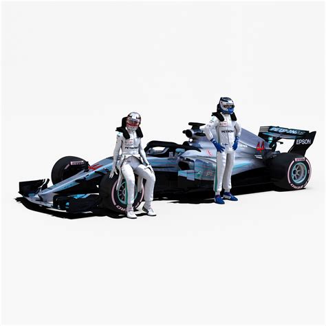 3d Rigged F1 Car Turbosquid 1332147
