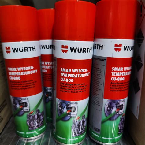 Wurth smar wysokotemperaturowy CU800 Rabowice • OLX.pl