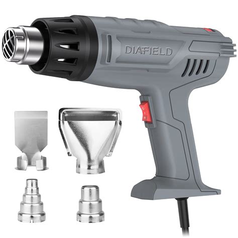 Diafield W Heat Gun Variable Temperature Settings Fast Heat Hot