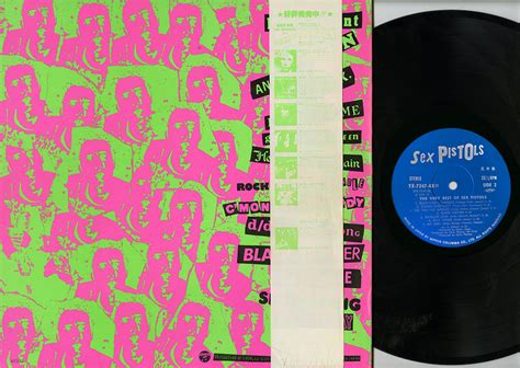 The Very Best Of Sex Pistols And We Dont Care Sex Pistols LP Japan 1979