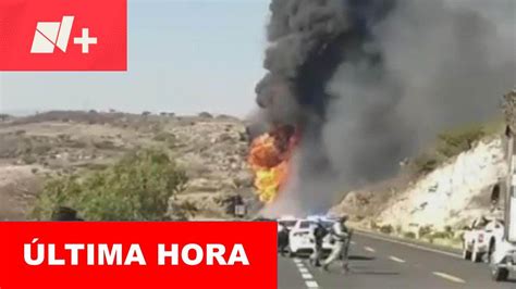 Accidente Hoy En Oaxaca Pipas Con Combustible Chocan Y Se Incendian En