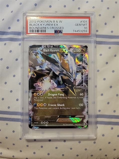 Black Kyurem EX 2012 Black White Boundaries Crossed 101 149 Holo