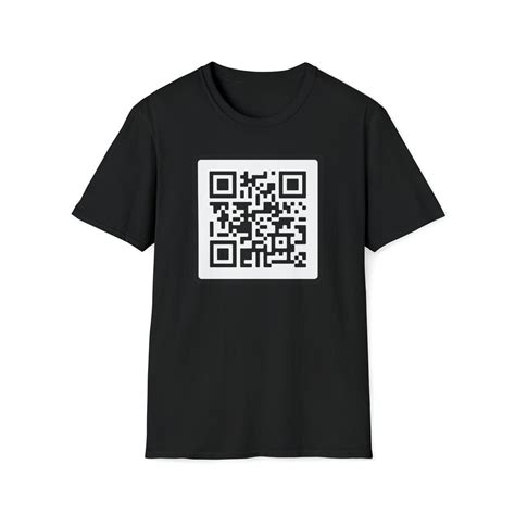 Fuck Off QR Code Unisex Softstyle T Shirt Etsy