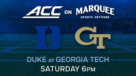 Watch Acc College Football On Marquee Sports Network Marquee Sports