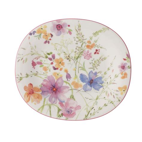 Villeroy And Boch Mariefleur Basic Salad Plate Oblong