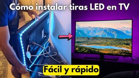 Descubre las tiras LED para TV iluminación impresionante para tus