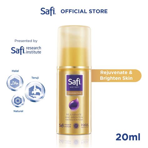 Jual Safi Age Defy Anti Aging Concentrated Serum Ml Serum Shopee