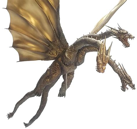 Heisei King Ghidorah Transparent Ver. 2! by Lincolnlover1865 on DeviantArt