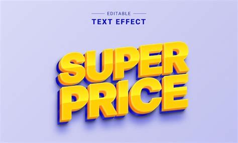 Premium Vector | 3D Editable Text Effect Generator