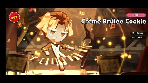 Gacha Creme Brulee Cookie Epic Cookie Run Kingdom Youtube