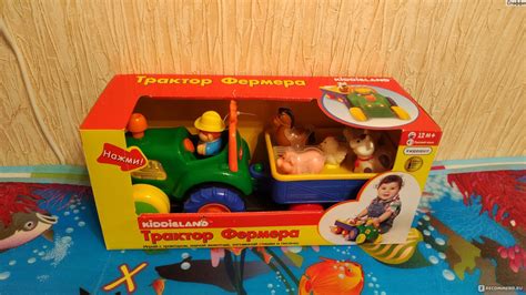 Kiddieland Трактор с прицепом "Фермер" - «Почему стоит выбрать именно ...
