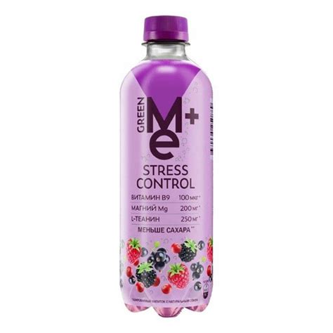 Напиток безалкогольный GreenMe Stress Control Max 0,47л ПЭТ*1шт ...