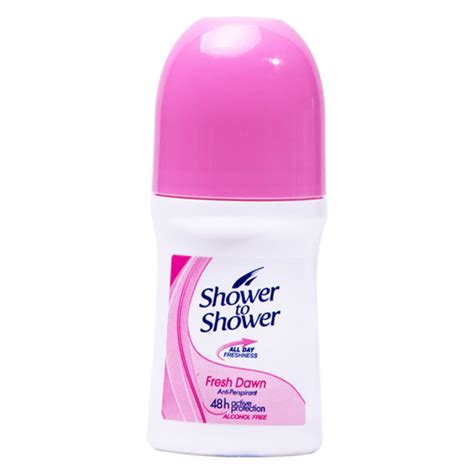 Shower To Shower Roll On Female Fresh Dawn 50ml Superb Hyper