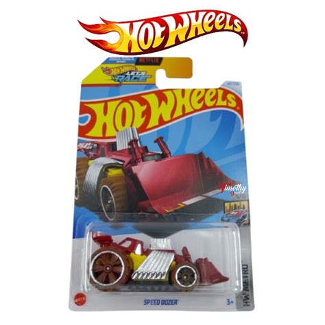 Merah Hot Wheels Lets Race Speed Dozer Red Hw Metro Shopee Philippines