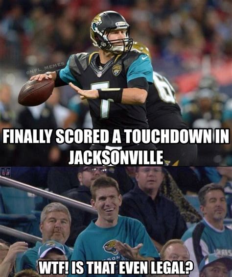 NFL Memes on Twitter: "Jaguars' fans reaction to the Jaguars scoring ...