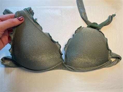 Calzedonia Cobey Glitzer Bikini Oberteil S Gebraucht in St Gallen für CHF mit Lieferung