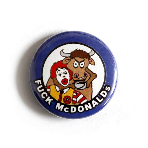 Fuck MC Donald S Button