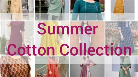 Summer Cotton Collection 2023 Cotton Dresses Cotton Collection 2023