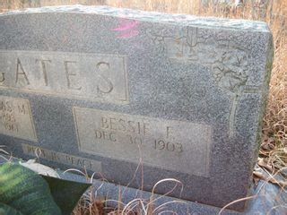 Bessie Frances Walden Gates M Morial Find A Grave