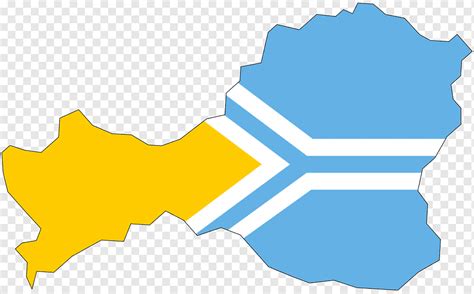 Republics of Russia Bay-Tayginsky District Ulug-Khemsky District Flag ...
