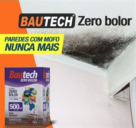 Bautech Tinta Acr Lica Zero Bolor L Branco Madeiramadeira