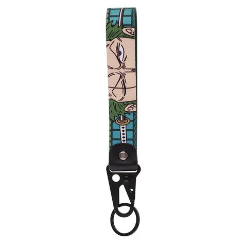 Anime One Piece Zoro Eyes Kawaii Key Tag