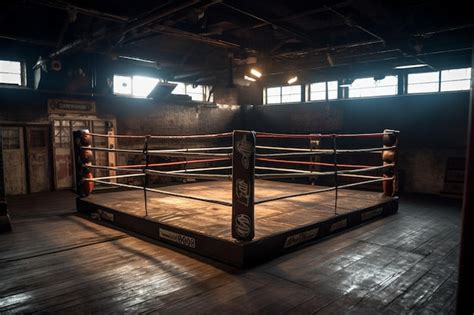 Premium AI Image | Boxing ring