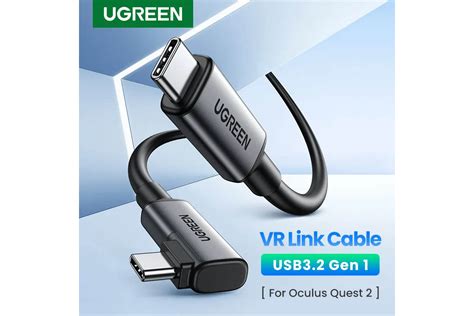 Кабель для Oculus Quest 2 VR Link ПК UGREEN USB-C 3.2 5 метрів Ціна Купити