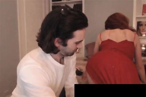 Gorgeous Babe In Red Dress Gets Fucked