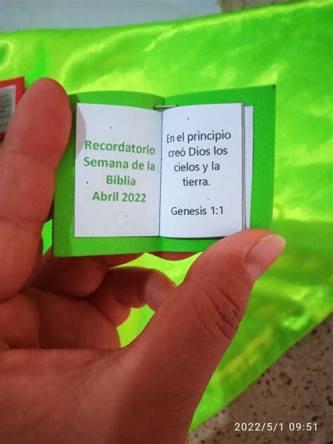 Lembrancinha Mini Biblia Artofit