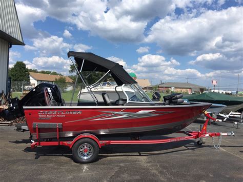 2018 Crestliner 1650 Super Hawk Power Boat For Sale