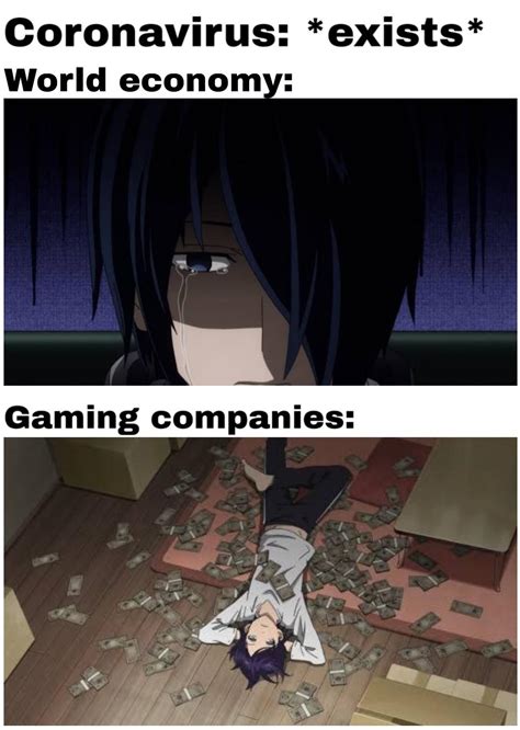 It's raining money : r/Animemes