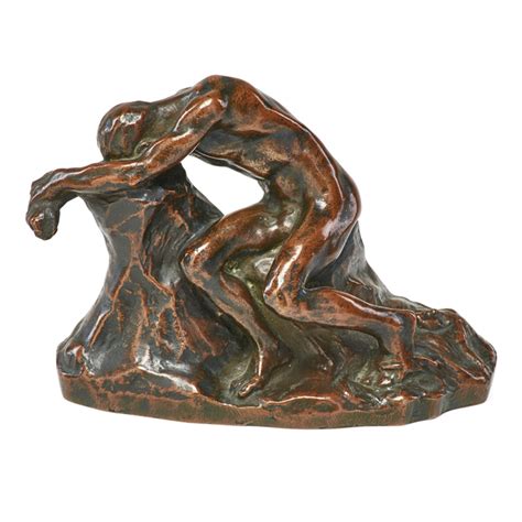 After Auguste Rodin Untitled Seated Male Nude Artsy