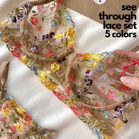 See Through Lace Lingerie Set Sexy And Classy Transparent Nightwear Super Hot Bridal Lingerie