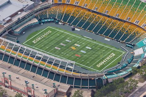 Aerial Photo Commonwealth Stadium