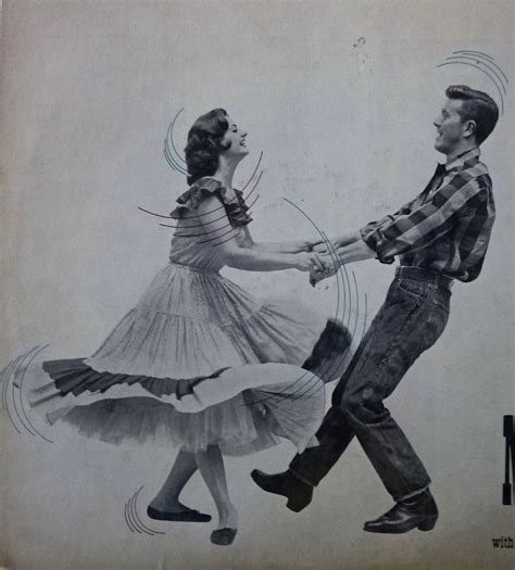 Late 1950s Square Dancing Couple Couple Dancing Dance Moms Funny