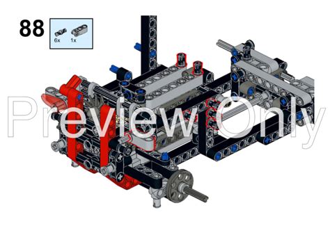 Lego Moc Lego Technic 8416 All Terrain Forklift Fully Motorized Powered