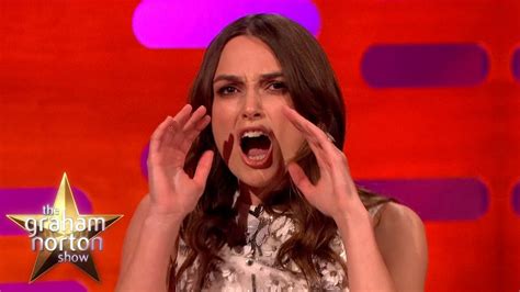 Keira Knightley Talks Sex Scenes The Graham Norton Show YouTube