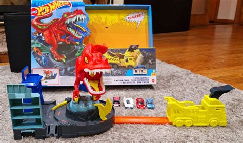 Hot Wheels T Rex Rampage Dinossauro Como Novo VER VIDEO Benfica OLX Portugal