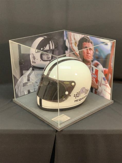 Le Mans 1971 Steve McQueen Perfect Replication Of His Helmet In