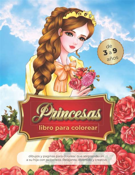 Buy Princesas Libro Para Colorear De A A Os Y Hadas M Gicas