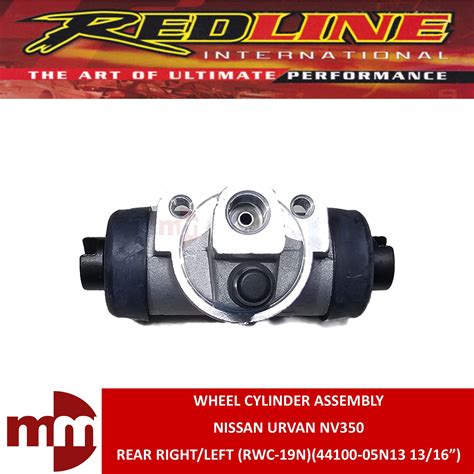 Redline Wheel Cylinder Assembly For Nissan Urvan Nv Rear Right